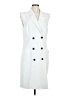 BCBG 100% Polyester White Casual Dress Size M - photo 1