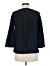 Ann Taylor LOFT Blue 3/4 Sleeve Top Size M - photo 2