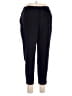 Zara Basic Solid Black Casual Pants Size L - photo 2