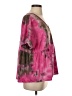 MTS Tie-dye Pink Short Sleeve Blouse Size S - photo 4