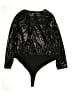 Intempo 100% Polyester Black Kimono Size 3X - photo 2