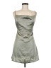 PrettyLittleThing 100% Polyester Silver Cocktail Dress Size 6 - photo 1