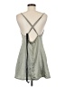 PrettyLittleThing 100% Polyester Silver Cocktail Dress Size 6 - photo 2