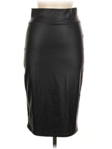 Simlu Faux Leather Skirt (view 1)