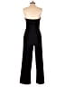 Crystal Sky Solid Black Jumpsuit Size M - photo 2