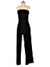 Crystal Sky Solid Black Jumpsuit Size M - photo 1