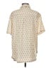 O'Neill 100% Viscose Paisley Ivory Short Sleeve Button-Down Shirt Size XS - photo 2