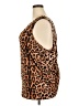 Shein Curve 100% Polyester Brown Sleeveless Top Size 4X - photo 5