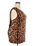 Shein Curve 100% Polyester Brown Sleeveless Top Size 4X - photo 4