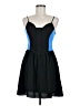 Ecote 100% Polyester Color Block Blue Cocktail Dress Size M - photo 1