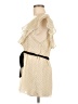 Baraschi 100% Polyester Polka Dots Ivory Cocktail Dress Size 8 - photo 5
