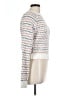 All in Favor Tweed White Pullover Sweater Size L - photo 4