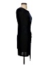Aqua Solid Black Cocktail Dress Size S - photo 4