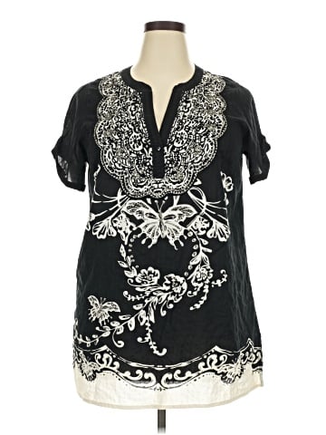 Taillissime Short Sleeve Blouse (view 1)