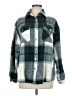 BB Dakota 100% Polyester Plaid Teal Fleece Size M - photo 1