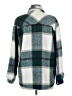 BB Dakota 100% Polyester Plaid Teal Fleece Size M - photo 2