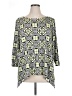 Ruby Rd. Green 3/4 Sleeve T-Shirt Size XL - photo 1