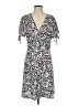Unbranded Animal Print Gray Casual Dress Size S (estimated) - photo 1
