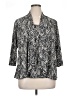 Kim Rogers Black 3/4 Sleeve Blouse Size XL (petite) - photo 1