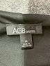 AGB 100% Polyester Color Block Black Casual Dress Size 14 - photo 7