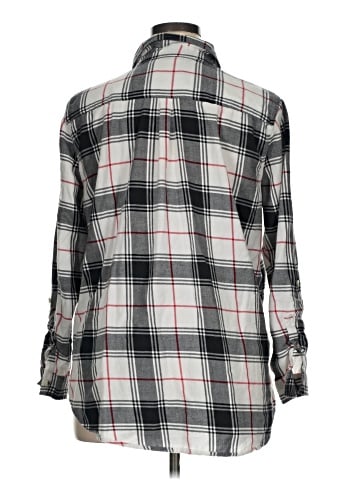 SONOMA life + style 3/4 Sleeve Button-Down Shirt (view 2)