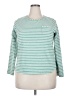 Lands' End 100% Baumwolle Teal Pullover Sweater Size 18 - photo 1