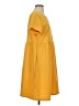 Unbranded Solid Yellow Casual Dress Size S (estimated) - photo 4