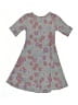 Lularoe Floral Gray Dress Size 6 - photo 2