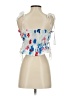 Peter Som 100% Cotton White Sleeveless Blouse Size 4 - photo 2