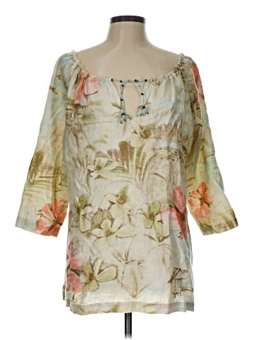 Tommy Bahama 3/4 Sleeve Blouse (view 1)