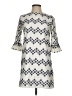 Vineyard Vines 100% Polyester Argyle Ivory Casual Dress Size XS - photo 1