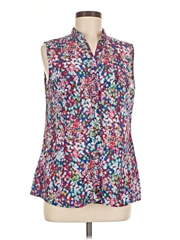 Notations Sleeveless Blouse (view 1)