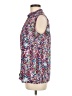 Notations 100% Polyester Floral Blue Sleeveless Blouse Size M - photo 5