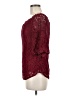 Ours Burgundy 3/4 Sleeve Blouse Size M - photo 5