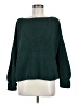 French Connection Solid Green Pullover Sweater Size M - photo 1