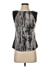 Trouve Silver Sleeveless Blouse Size XS - photo 1