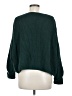 French Connection Solid Green Pullover Sweater Size M - photo 2