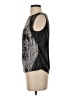 Trouve Silver Sleeveless Blouse Size XS - photo 5