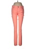 Express Jeans Color Block Orange Jeans Size 6 - photo 1