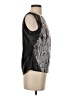 Trouve Silver Sleeveless Blouse Size XS - photo 4