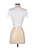 Unbranded White Short Sleeve Top Size M - photo 2