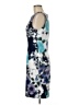 Connected Apparel Graphic Blue Cocktail Dress Size 6 - photo 5