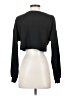 Shein Black Long Sleeve Henley Size 4 - photo 2