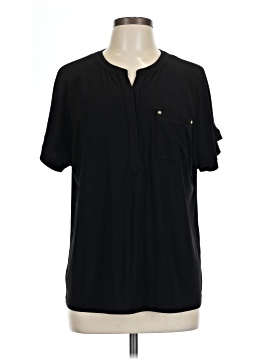 Anne Klein Short Sleeve Henley