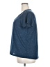 Ella Moss Blue Short Sleeve Top Size XXL - photo 5
