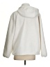 Lands' End 100% Polyester White Pullover Hoodie Size S - photo 2