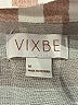 Vixbe 100% Rayon Stripes Tan 3/4 Sleeve Button-Down Shirt Size M - photo 7
