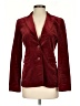 Womyn Burgundy Blazer Size 2 - photo 1