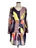 Unbranded Print Purple Casual Dress Size M - photo 1