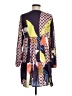 Unbranded Print Purple Casual Dress Size M - photo 2